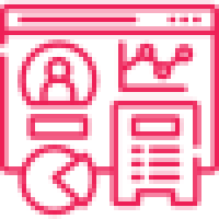 Icon of a customer service desk